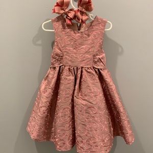Sweet Heart Rose Toddler Dress